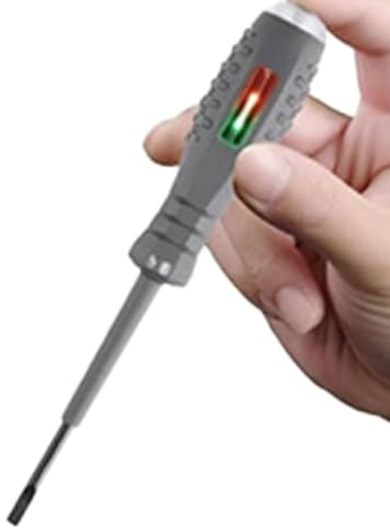 2-in-1 Starker Magnetischer Schraubendreher Mit hoch Drehmoment, Stromdetektor, Stromprüfstift, Elektrischer Stift Mit Hoher Drehmomentlegierung Und Doppelter Lichtfarbe