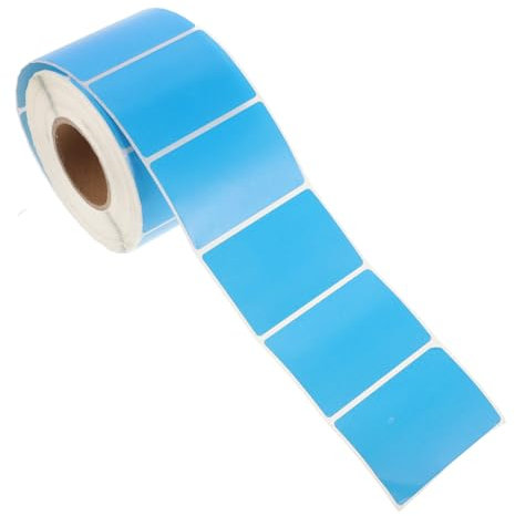 OFFSCH Selbstklebende Farbige Etiketten Thermoetiketten Blankoaufkleber Thermotransferetiketten Thermodruckeretiketten Thermoaufkleberpapier Thermoaufkleberrolle Thermoaufkleberetikett Öl