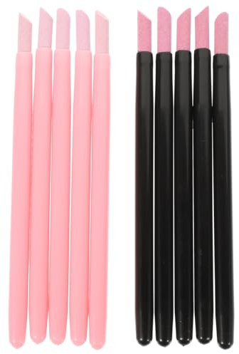 Ipetboom Nagelhautpflege Stift Dead Skin Entferner Nagelfeile Keramik Polierer Maniküre Werkzeug Für Natürliche Und Künstliche Nägel 13.8 Cm Leicht Und Praktisch