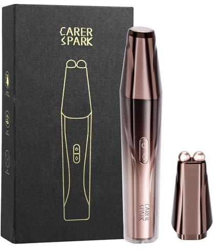 CARER SPARK Massaggiatore Occhi EMS Dispositivo Viso Anti-Età con RF Caldo Freddo per Borse Occhi Occhiaie Rughe e Ringiovanimento del Viso