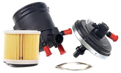 Partsline Boîtier de Filtre à Gasoil Complet pour moteurs 2.0 2.2 HDi JTD | Avec support. Réf. équivalentes : 190169, 96285852