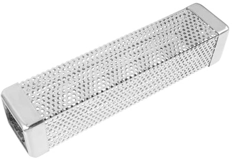 TOYZFRIENDY Affumicatore per Barbecue in Inossidabile per Uniformi Resistente ad Temperature Accessorio Smoker Box per Grill e Legno per Feste e Regali