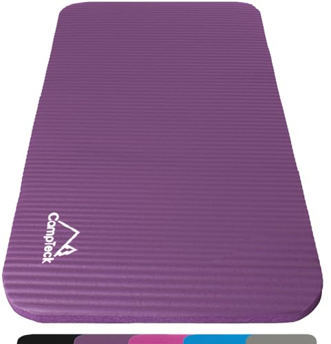 CampTeck U6963 - rutschfestes Yoga Pad weiche Schaumstoff Yoga Knieschoner für Fitness, Training, Sport, Fitnessstudio, Pilates usw. - Lila