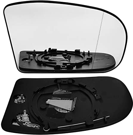 Spiegelglas Rückspiegel Außenspiegel Rechts Asphärisch Elektrisch Beheizbar passend für Mercedes E-Klasse W211 2006-2009