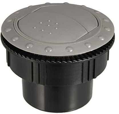 X AUTOHAUX AC Luftauslass Entlüftung Lamellenknopf für RV Bus Boot 60mm Grau