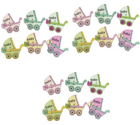 Lurrose 150stücke Bunte Holzknöpfe Für Diy Basteln Mixed Auto Design Für Kleidung Und Scrapbooking Dekorative Holzknöpfe Für Kreative Projekte
