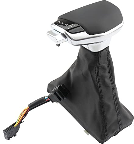 Perilla de Cambio de Marchas automática para Coche, manija de Palanca de Cambios para Audi A6 2007 2008 2009 2010 2011 2012 2013