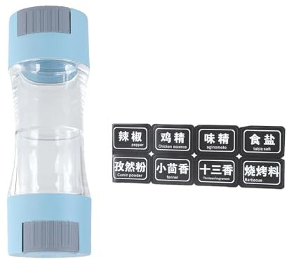 Saliera In Plastica 0 50 G Con Doppia Testa Ristorante Distributore Spezie Per Dosaggio Sale Semplice E Preciso