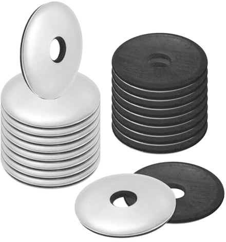 M METERXITY 30 Piezas Arandelas De Goma De Sellado EPDM Con Acero Inoxidable 304 5/16 x 1-1/4OD Arandelas De Neopreno Para Pernos/Tornillos/Maquinaria/Barcos/Techos