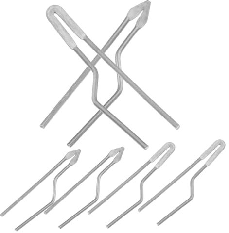 UKCOCO Puntas De Pirograbado Para Carpintería De Hierro, Alta Resistencia, Paquete 6 Puntas (n.º 6 y 7), Accesorios Para Quemar Madera y Arte Papel, Herramientas Para Pirograbar Profesionales