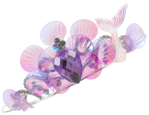 BATHVEVE Niedliches Meerjungfrauen Haarband Für Mädchen Und Damen Farbenfrohes Karnevals Haaraccessoire Langlebiges Stirnband Für Geburtstags Und Party Dekoration