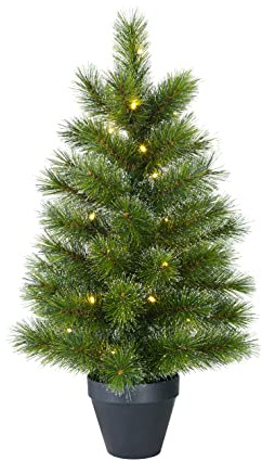 Black Box Trees Glendon Künstlicher Weihnachtsbaum im Topf – Christmas Tree H90 x Ø51 cm – Grün
