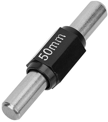 Barra di Misurazione Standard per Esterni, Micrometro, Calibro Standard, Barra di Misurazione in Acciaio inox, per Esterni, Micrometro, Calibratura Standard (50 Mm)
