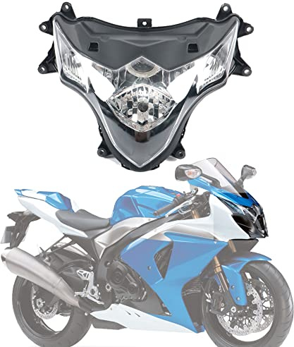 Motorbike Headlight Head Light Assembly Head Lamp Headlamp Replacement Fit For Suzuki GSXR1000 K9 2009 2010 2011 2012 2013 2014 2015 2016 GSX-R1000 09-16