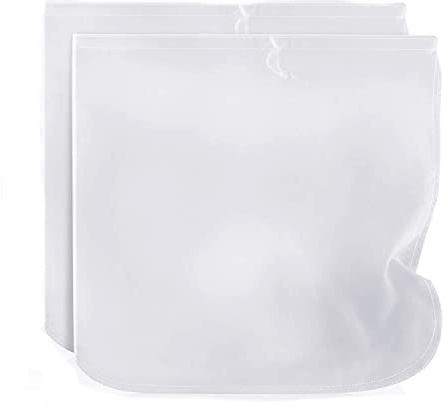 2 StüCk Nussmilchbeutel 25 X 30 Cm Nut Milk Bags Passiertuch Filtertuch Cheesecloth Leinen Nussmilch Mandelmilch