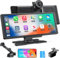 Avylet 9,26 Wireless CarPlay Display für Apple CarPlay & Android Auto, 4K Dashcam mit 1080P IP67 Rückfahrkamera CarPlay, 64GB Karte, OTA-Updates, GPS Navigation, Bluetooth 5.0, Mirror Link, FM/AUX