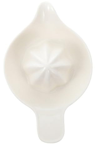 TOPBATHY Presse-agrumes Manuel En Céramique Compact, Extracteur De Jus Pour Oranges Et Citrons, Léger Et Facile à Nettoyer, Ustensile Cuisine Pratique Pour Usage Domestique