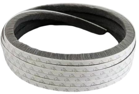Machtiging Bande De Joint Brosse Porte Fenetre,Joint pour Fenetre Coulissante,Isolation Phonique,RéCoupable Et Flexible,sont Coupe Vent,Anti PoussièRe,éTanche,AdaptéS à L'IntéRieur Et à ExtéRieur