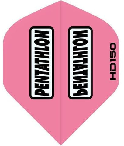 Pentathlon HD150 Dartflights von Thor-Sports HD 150 Dart Flights (Pink, 1 Set (3 Stück))