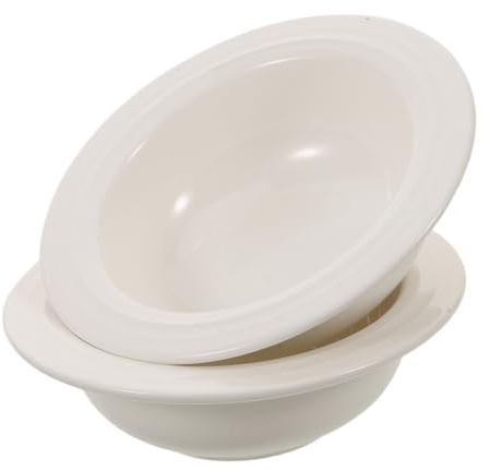 DIYEAH 2 Pezzi di Piatti in Ceramica per scaldare la Cera: Piatti in Ceramica di Ricambio per scaldare la Cera - Piastra per Gli Oli Essenziali - Ciotola per aromaterapia per diffusore di Candele