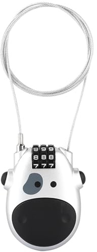 Pongnas 3 Digit Code Combination Pram Lock Pushchair Stroller Security Coded Lock for Travelers (Silver)