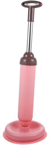 Zerodeko Stantuffo a Ventosa per Fognature in PVC e Acciaio Inox, Strumento Disotturante Compatto per Bagno, Cucina e Lavandini, Accessorio per Pulizia Scarichi e Risoluzione Intasamenti