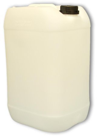 Bidón de polietileno/Jerrycan 25 L natural HDPE DIN61 calidad alimentaria (22247)