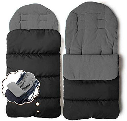 CZ-XING - Saco de dormir universal para bebé, con forro polar, para cochecito de bebé, cochecito de bebé, cochecito de bebé, cochecitos de bebé, cochecitos de bebé, cochecitos de bebé B