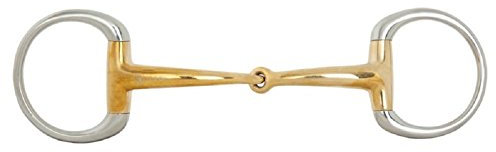 BR Gebiss Olive Einfach Gebrochen Anatomisch Cuprigan Soft Contact 13,5 cm 16 mm Ø 55 mm