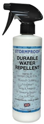Stormproof Durable Water Repellent Spray 500ml - Quickly and Easily Waterproof Your Outdoor Gear Retaining Breathability