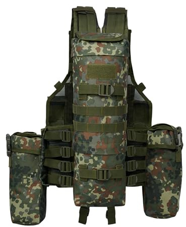 Brandit Tactical Vest, color: flecktarn, size: OS