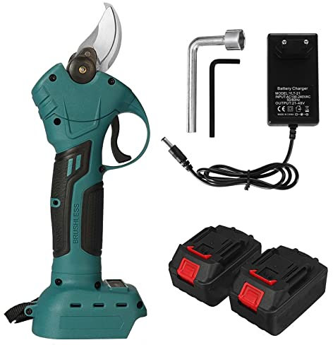 Forbici Potatura Elettriche, Professionali Progressivo Cesoie Per Potatura Con Batteria, Forbici Da Giardino Per Potatura, 30mm Diametro Di Taglio, Giardinaggio Ulivi Albero Da Frutta Vigneto