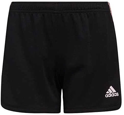 adidas Girls 3 Stripe Mesh Pacer Short