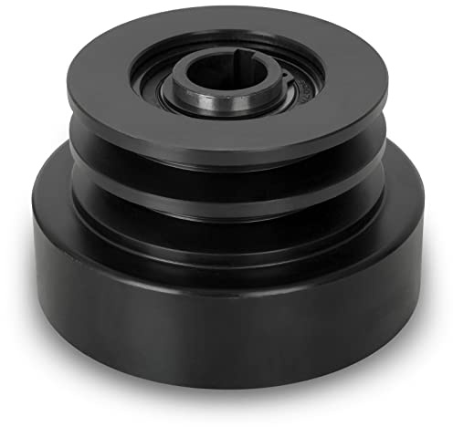 EBERTH Centrifugalkoppling för 25,4 mm Ø axel, koppling för bensinmotor, olika applikationer, Go Kart, Pocket Bike, Motorcykel, Dirt Bike, centrifugalkoppling med 3 käftar för stationär bensinmotor