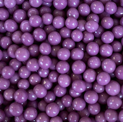 A Pinch Of - Pearls - 4mm - Purple Halloween Cake Topper Sprinkles - 30g Edible Polished Cupcake Decorations - Party Sprinkles, Halloween Themed Cakes and Bakes