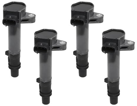 DZSQWETYU Zündspule 4Pcs Zündspule 19070-97501 Für Daihatsu 1996-2000 19070-97204 1907097501 1907097204000 Zündung Auto Zubehör Zündmodul