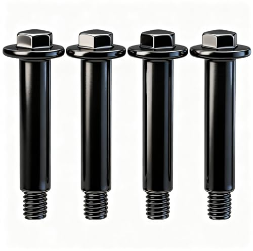 remolean 4 Pack 614650 Shoulder Bolt, 3/8-16 x 3-5/8 Inch, Replacement for 94-2797 55-9160 61-4651, Fit for Toro Lawn Mower Snow Blower