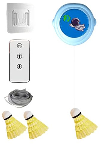 Generisch Badminton Rebound Trainer, Elastic Badminton Trainer, Adjustable Badminton Kit, Badminton Exercise Equipment, Solo Practice Trainer, Family Badminton Training, Badminton Practice Kit