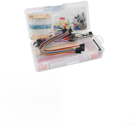 babominimer for 830 Point Breadboard Electronic Components for for Arduino with Wires Resistors LEDs Capacitors Transistors Buzzer