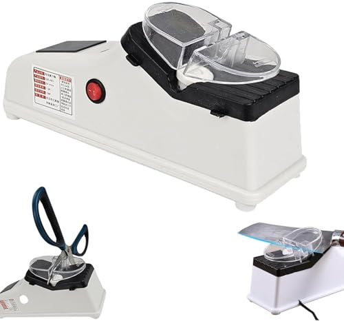 Aiguiseur De Couteaux Électrique, Aiguiseur Électrique Portable Multifonctionnel, 5 Secondes Pour Un Affûtage Rapide Pour Couteaux De Cuisine, CouteauxDroits