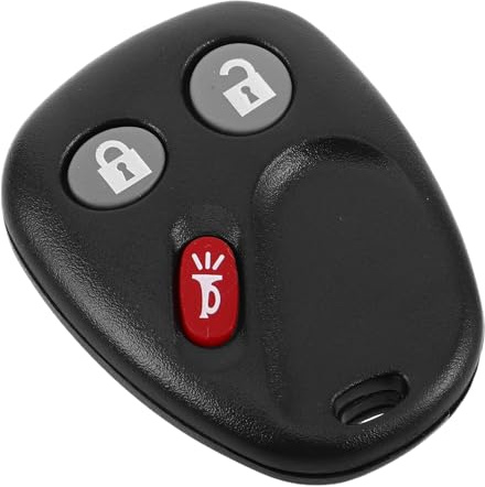 MUELODSIC Telecomando per Chiave Auto in Plastica Portachiavi con Telecomando Pulsanti Sostitutivo Compatibile con Veicoli