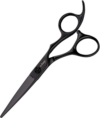 E-Kwip Shadow Profi Haarschere - Friseurschere in 5,5 Zoll aus Japanstahl - teflonbeschichtet & mit ergonomischem Offset-Griff
