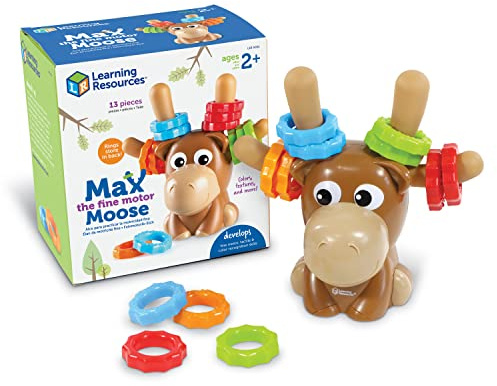 Learning Resources Élan Max pour la motricité Fine, Jouet pour la motricité Fine pour Les Tout-Petits, à partir de 18 Mois