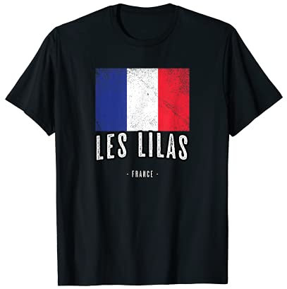 Ville de LES LILAS - France | FR - Drapeau Français - T-Shirt