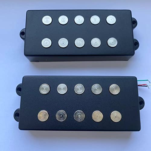 Un ensemble de micros Artec 5 cordes pour stéatite (MMC5-BK)