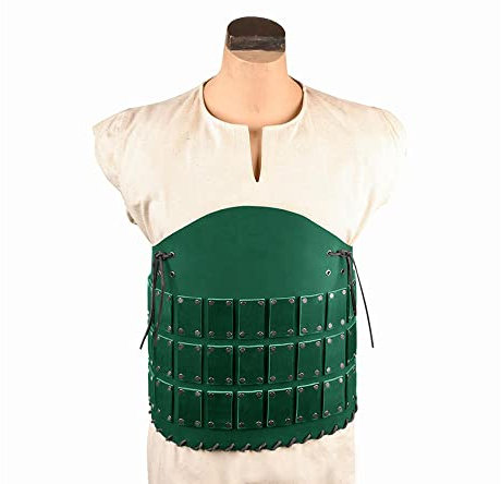 Steampunk-Hüftgürtel aus Leder mit Verstellbarer Metallschnalle, mittelalterlicher Retro-Cosplay-Ritterrüstung, breiter Taillengürtel für Männer und Frauen, Schwarz
