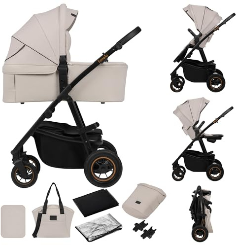 LIONELO AMBER PLUS 2-in-1 Buggy von 0 bis 4 Jahren bis 22kg