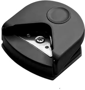 Alicate de corte Mini cortador de papel y redondeo esquina de esquina de esquina PVC PVC Filmador Máquina Papeles Fotos Strimmer Maquinas encuadernadoras(Black)