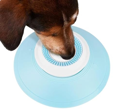 Tapete De Lamido Para Perros Juguete Interactivo, Antideslizante, Reduce | Alfombrilla De Lamer Dispensador Premios Perros Reductor De Aburrimiento, Baño, Aseo, Entrenamiento