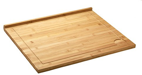King Collection T1590001 Tagliere Gigante in Bambu con Scanalatura per Raccolta Liquidi